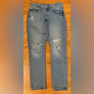 Levi’s 501 Skinny Button Fly Jeans W37 L28